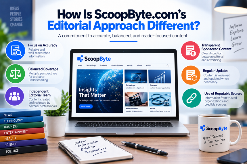 How Is ScoopByte.com’s Editorial Approach Different?